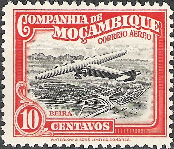 Airplane over Beira