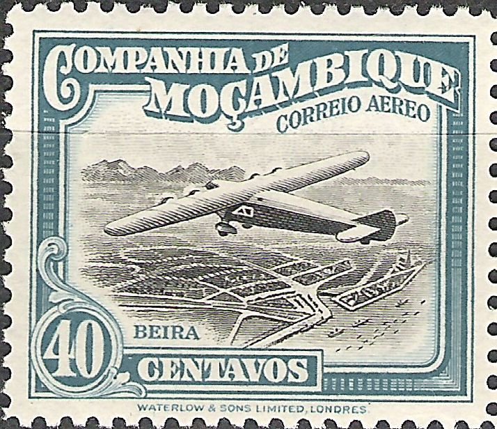 Airplane over Beira