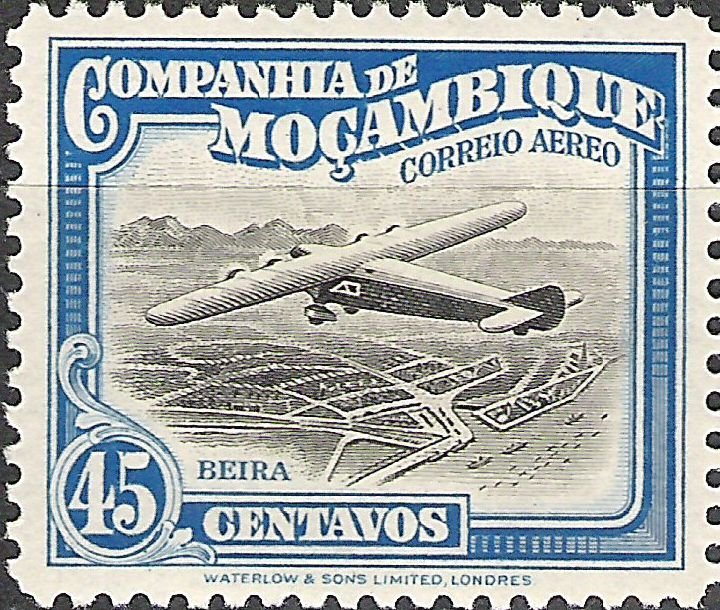 Airplane over Beira
