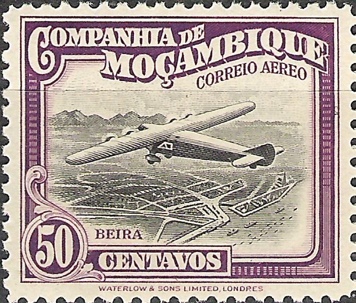 Airplane over Beira
