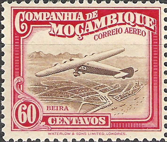 Airplane over Beira