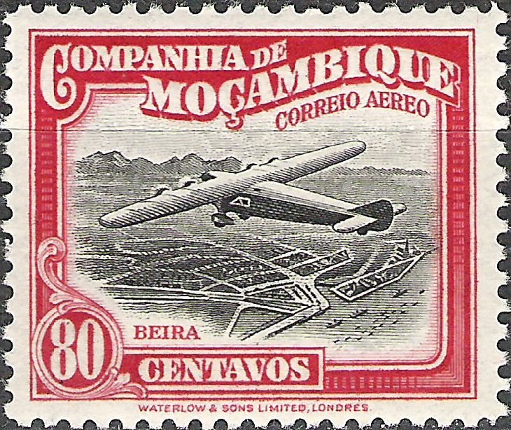 Airplane over Beira