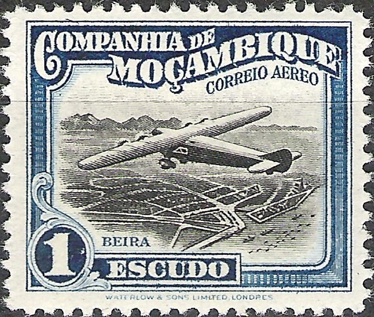 Airplane over Beira