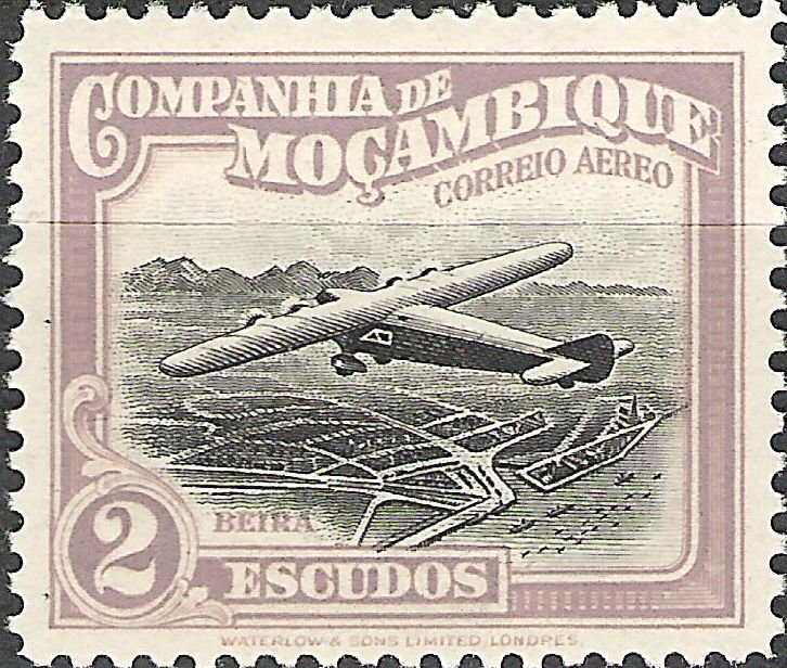 Airplane over Beira