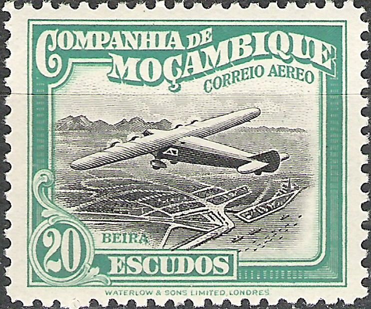 Airplane over Beira