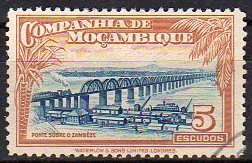 Bridge over Sambesi river