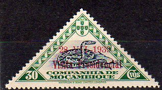 African Rock Phyton (Python sebae) - Overprinted