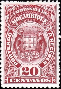 Elephant Holding Coat Of Arms - Taxe