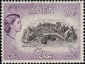 Stamp, Aden in 1572, Aden,  , Queens, Townscapes / City Views