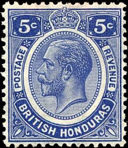 Stamp, Issues of 1922-1933, British Honduras,  