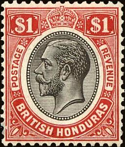 Stamp, Issues of 1922-1933, British Honduras,  