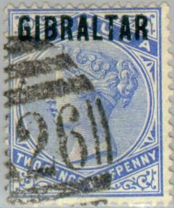 Queen Victoria (overprint)