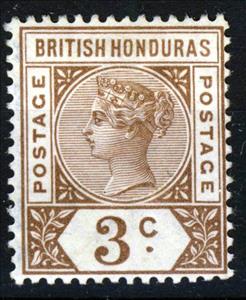 Stamp, Issues of 1891-1898, British Honduras,  