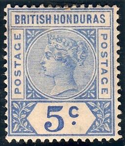 Stamp, Issues of 1891-1898, British Honduras,  