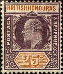 Stamp, Issues of 1904-1906, British Honduras,  