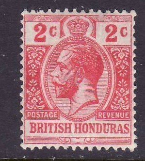 Stamp, Issues of 1913-1917, British Honduras,  