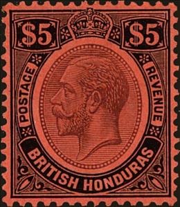 Stamp, Issues of 1922-1933, British Honduras,  