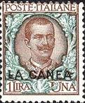 Italy Stamps Overprint "LA CANEA"