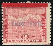 Stamp, Map of Panama, Canal Zone,  , Maps