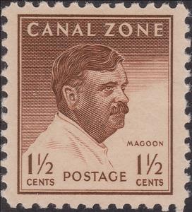 Stamp, Charles Magoon, Canal Zone,  