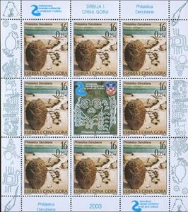 Mini Sheet, Danubius (Sheet), Serbia and Montenegro,  
