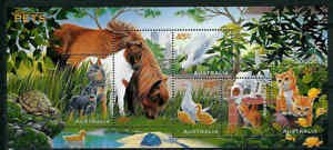 Souvenir Sheet, Pets Minisheet, Australia,  , Animals (Fauna)