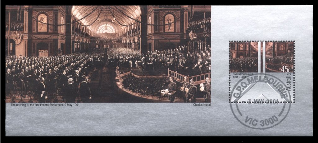 First Opening, painting of Charles Nuttall