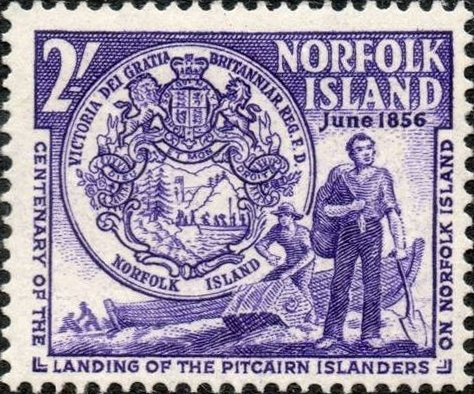 Norfolk Seal,First Settlers