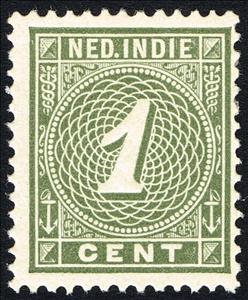 Stamp, Numeral of Value, Netherlands East Indies,  , Numbers