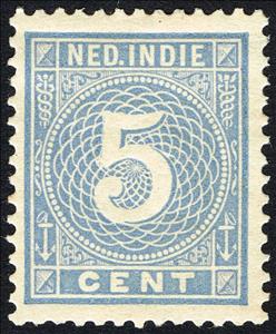 Stamp, Numeral of Value, Netherlands East Indies,  , Numbers