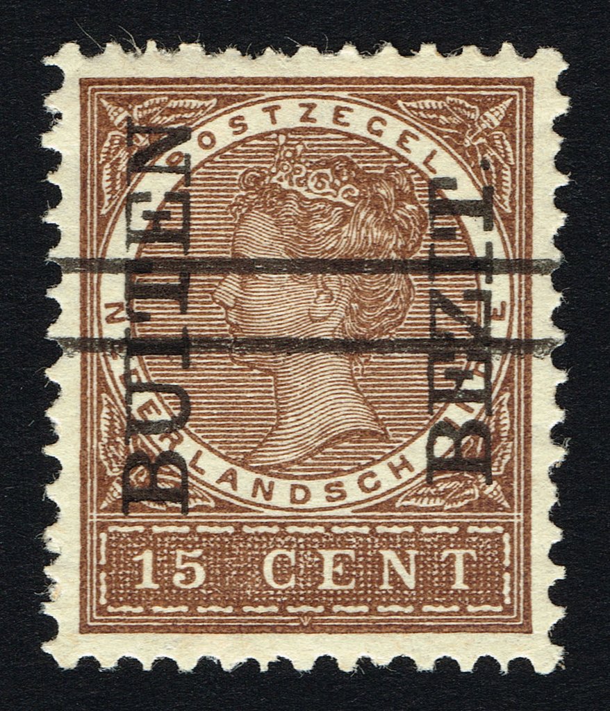 Queen Wilhelmina (Overprinted `Buiten bezit`)