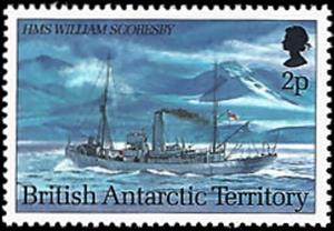 Stamp, HMS William Scoresby, British Antarctic Territory (BAT),  