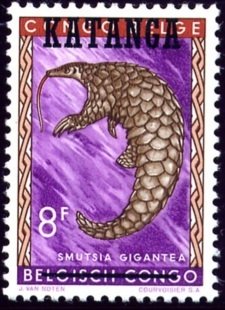Giant Pangolin (Manis gigantea)