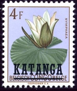 Belgian Congo BE C315 with overprint 'KATANGA'