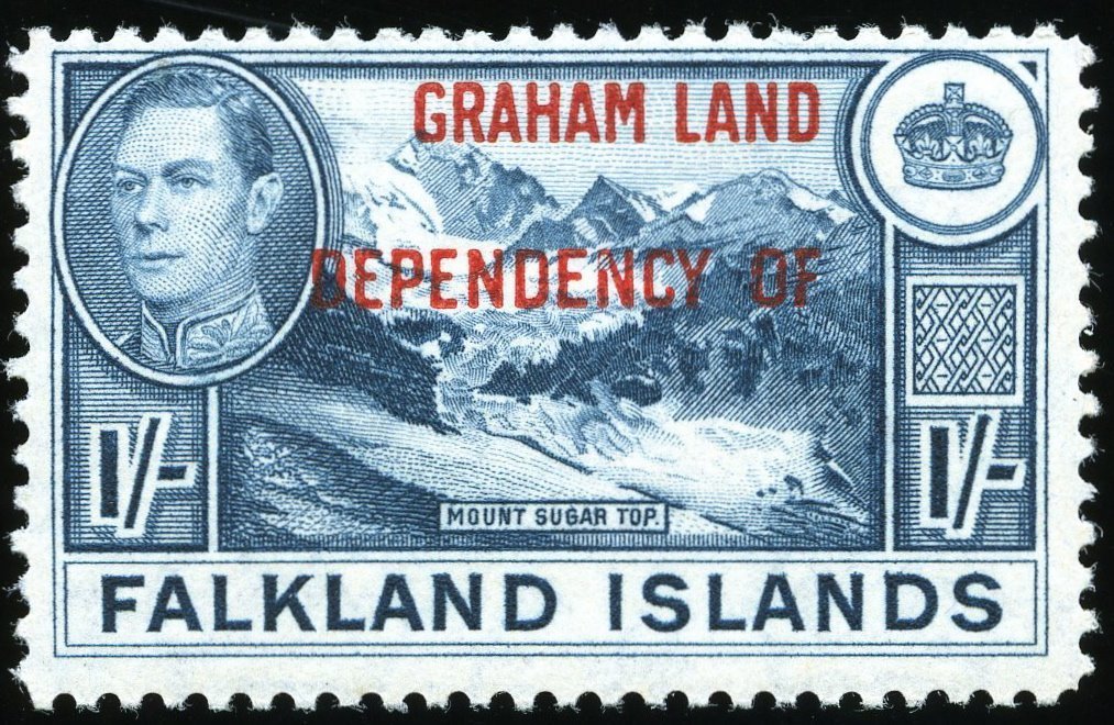 Overprinted in Red