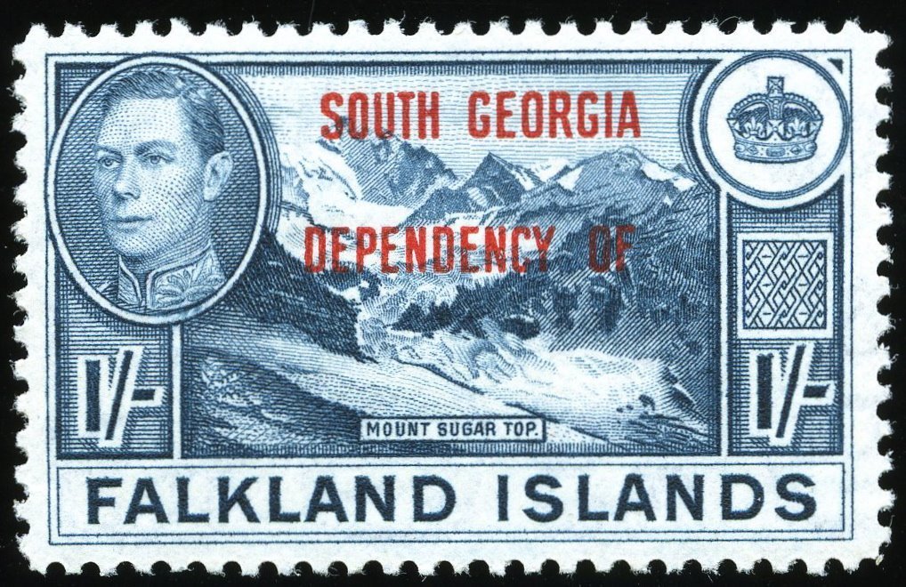Overprinted in Red