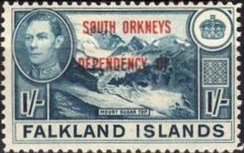 Overprinted in Red