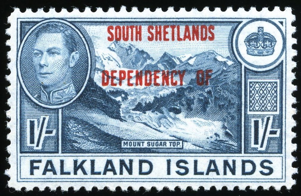 Overprinted in Red
