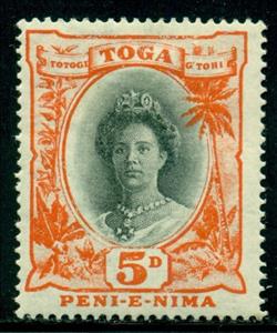 Stamp, Issue of 1920-1935, Tonga,  