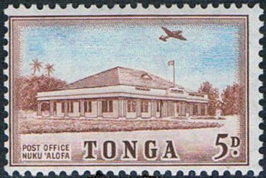 Stamp, Post Office, Nuku'alofa, Tonga,  