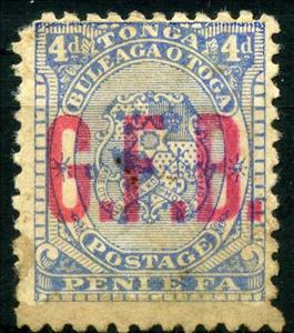 Stamp, G.f.b., Tonga,  