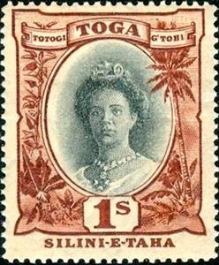 Stamp, Issue of 1920-1935, Tonga,  