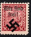 Stamp, Local Issues, Bohemia and Moravia,  