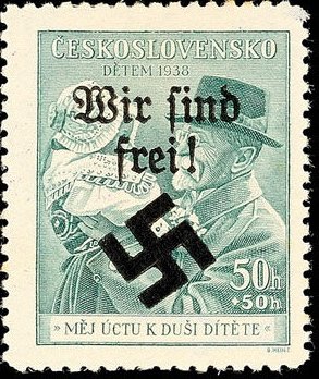 Stamp, Local Issues, Bohemia and Moravia,  
