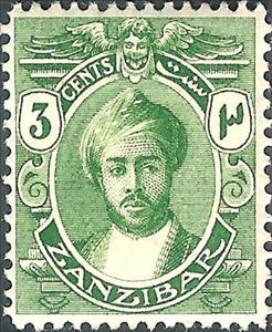 Stamp, Sultan Chalifa bin Harub, Zanzibar,  