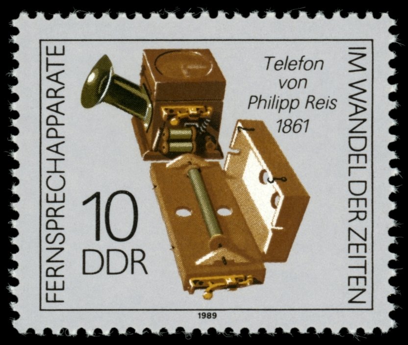Telephone by Philipp Reis (1861)