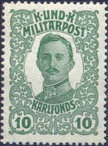 Stamp, Emperor Karl I., Austrian Occupation of Bosnia and Herzegovina,  , Emperors