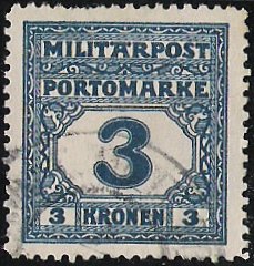 Stamp, Digit subscription, Austrian Occupation of Bosnia and Herzegovina,  , Numbers