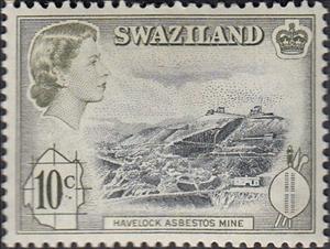 Stamp, Asbestos Mine, Swaziland,  