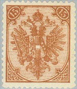 Stamp, Coat Of Arms With Numbers, Austrian Occupation of Bosnia and Herzegovina,  , Coats of Arms